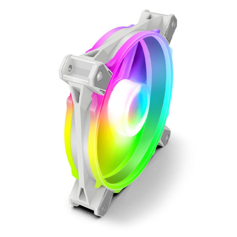 Bt CoolmoonX3 Kipas Pendingin CPU Cooler Efisien ARGB 6Pin PWM Quiet Ventilador RGB Silent CPU Radiator 12x12cm