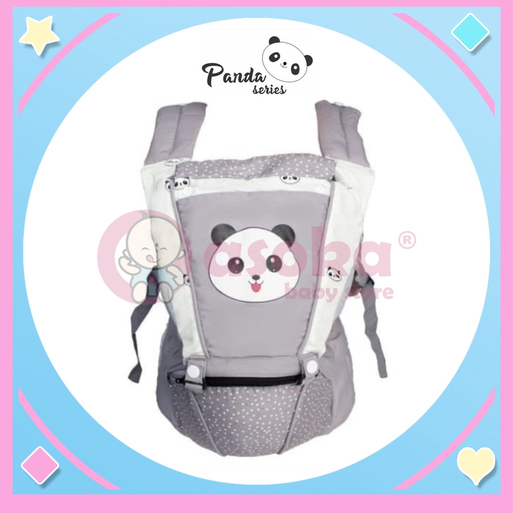 Omiland Gendongan Hipseat 6 Posisi Panda Series OBG2331 ASOKA