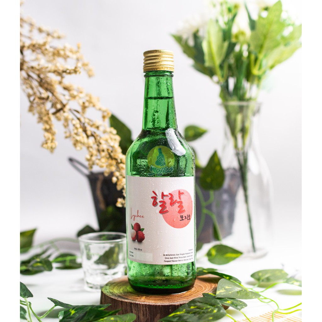 

SOJU HALAL MOJISO RASA LYCHEE / LECI MOCKTAIL ( HALAL 100% & NON ALCOHOL )