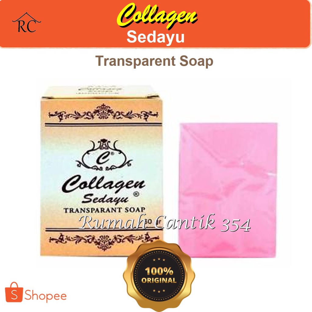 Facial Soap Sabun Batang Collagen Rumah Cantik 354 Sabun Batang Pembersih Wajah