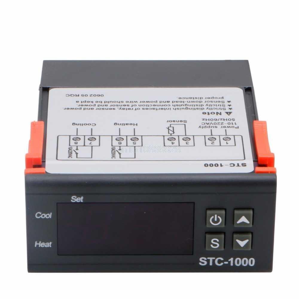 Aquarium Digital Temperature Controller with Sensor - STC-1000 ( Al-Yusi )