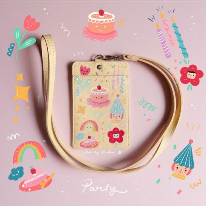 

ID Card Holder Lanyard Clea by Rocha