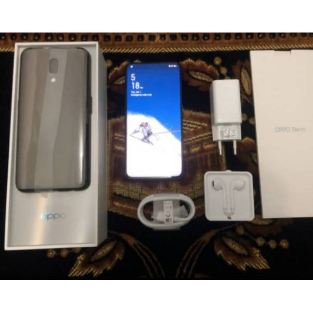 OPPO RENO RAM 6/256GB FULLSET ORI SECOND