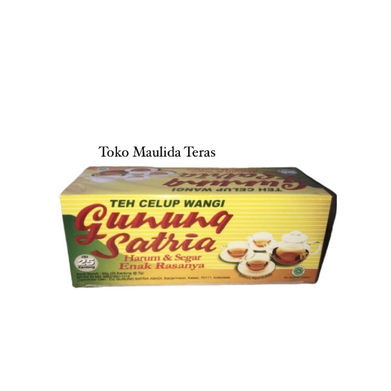 

TEH GUNUNG SATRIA / Teh celup wangi Khas Banjarmasin