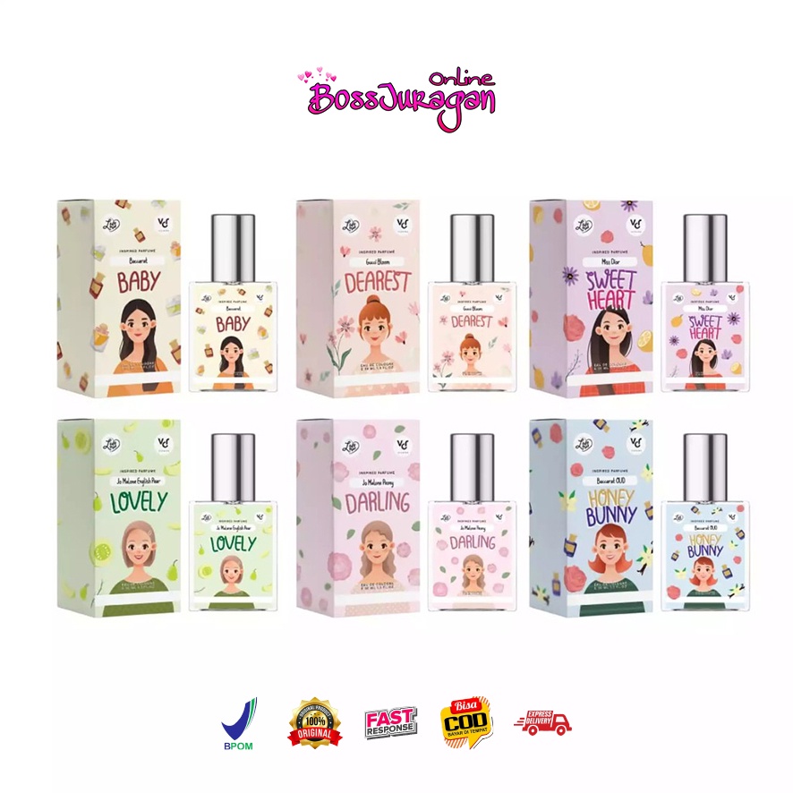 (BOSS) (BPOM) LAFALOVA PARFUM SPRAY 30ml - Inspired Parfume Lafalova X Vichira 30ml Spray