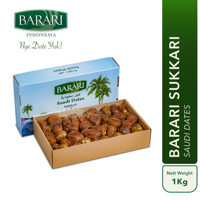 

Kurma Barari Sukkari 1Kg Saudi Arabia