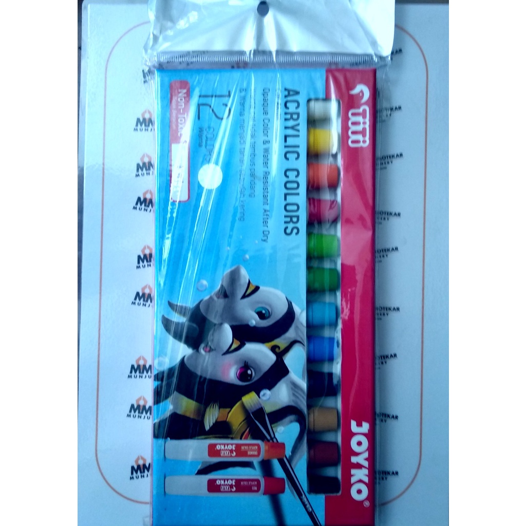 

CAT ACRYLIC JOYKO 12 WARNA