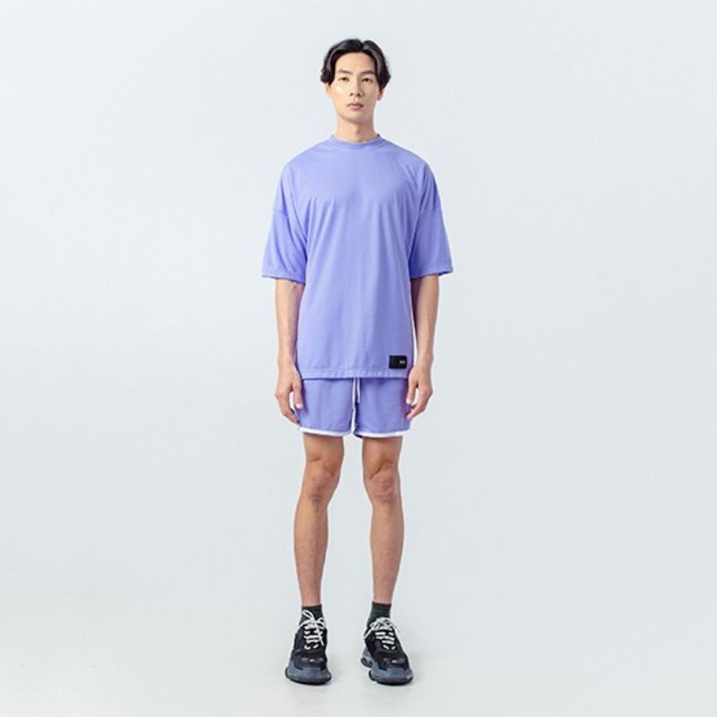 SVH | YUTA SET LILAC | Set Pakaian Pria | Set Pakaian Pria Lilac | Set Pakaian Santai Pria | Celana 