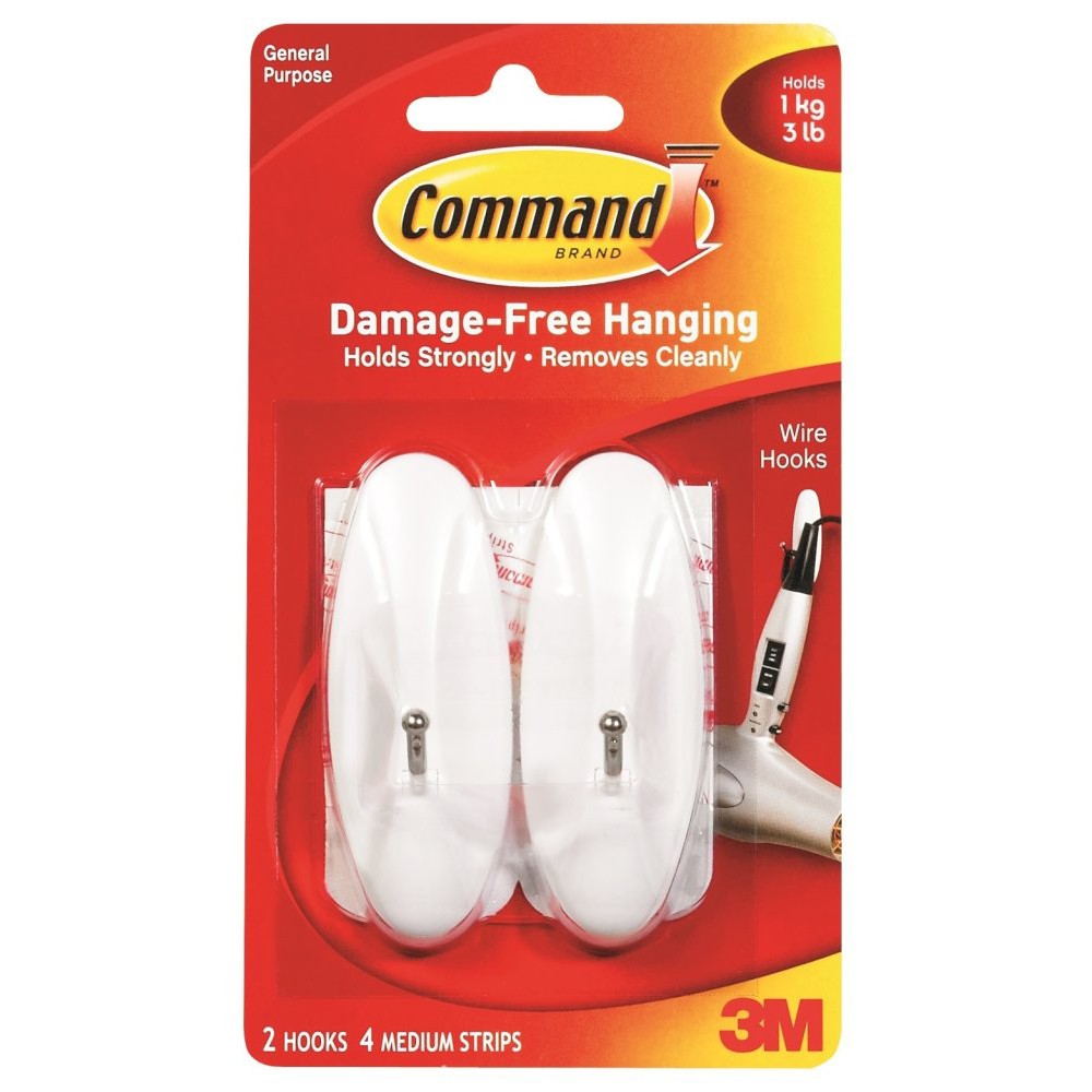 Gantungan Serba Guna 3M Utensil Small Wire Hook 17068 Command