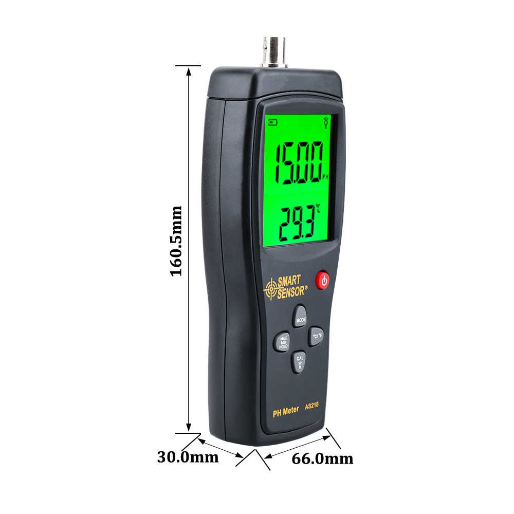 PH Meter Smart Sensor AS218 Calibration Certificate Tester AS-218