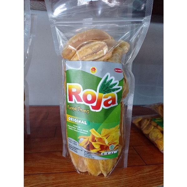 

keripik pisang roja