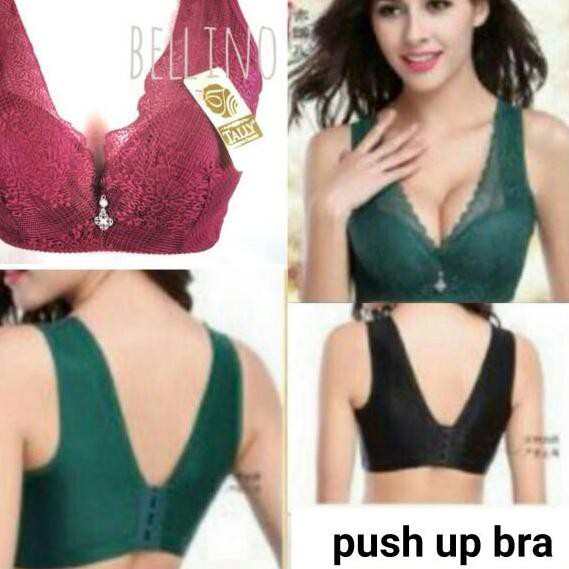 HT 0840 Bh Penekan Lemak Jumbo 42 44 Push Up Bra Kawat Busa Tipis 8117 ""