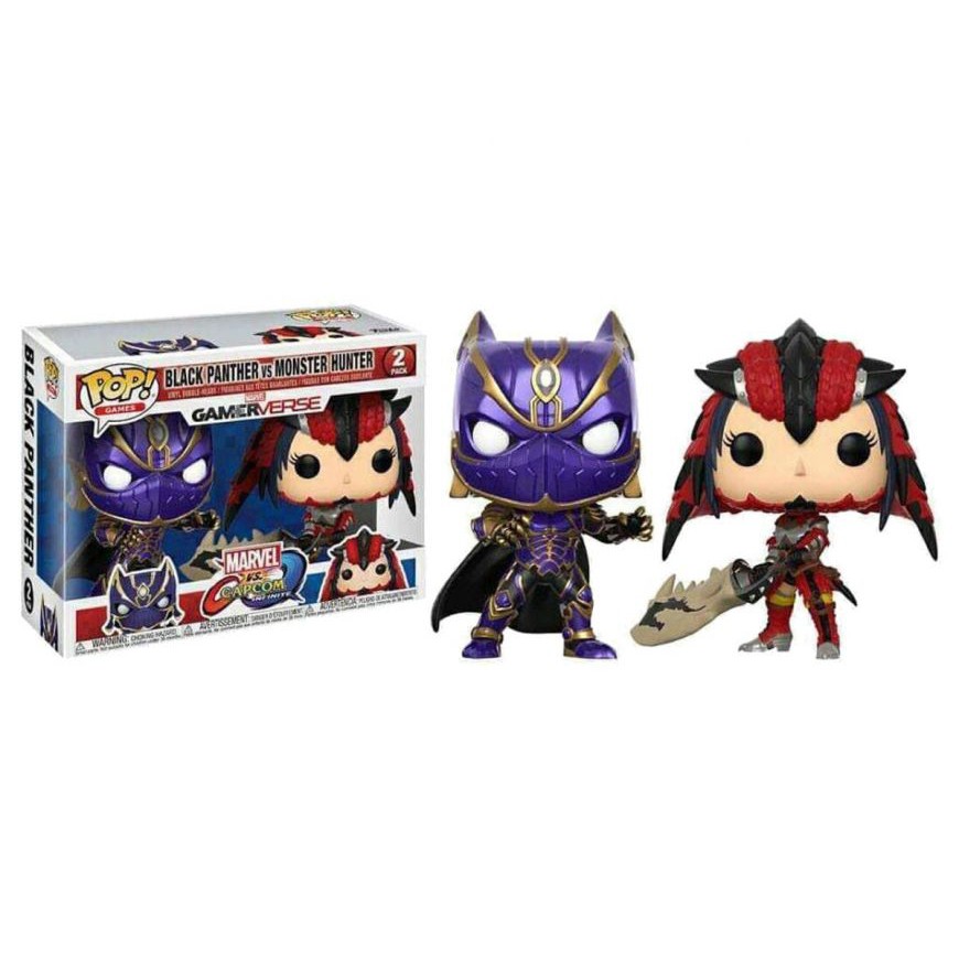

Funko Pop Games: Black Panther vs Monster Hunter