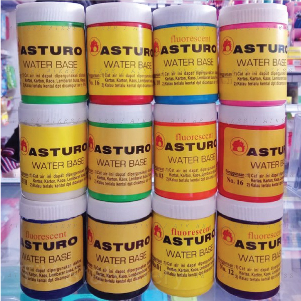 

Cat Poster Asturo Water base Aneka Warna