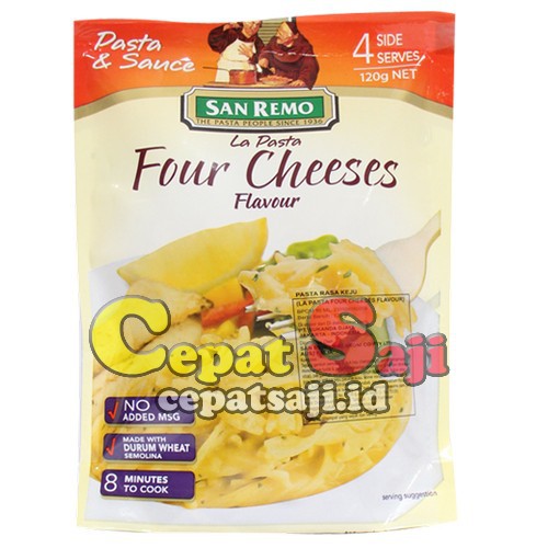 

La Pasta Four Cheeses 120 gr