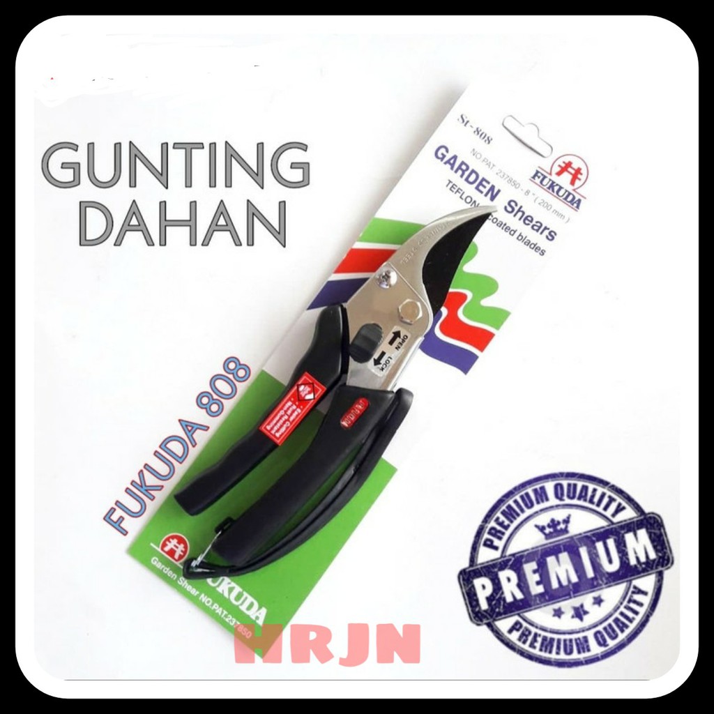 GUNTING DAHAN STAINLESS FUKUDA ST - 808 / GUNTING TANAMAN FUKUDA ST - 808