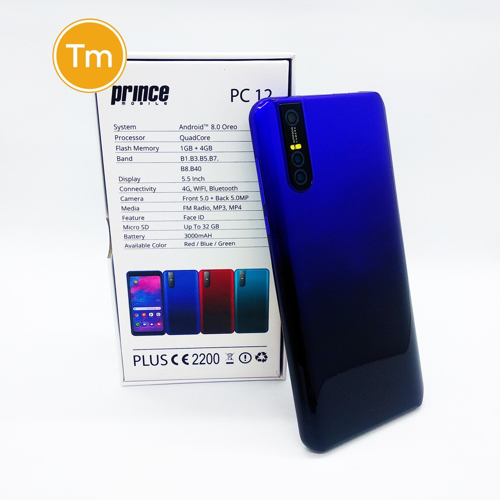 Hp Prince Pc 12 Plus Android 4g Lte Layar 5 5 Inch Garansi Resmi Baru Bukan Second Shopee Indonesia