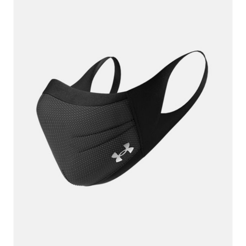 UA SPORTSMASK UNDER ARMOUR SPORTSMASK ( MASKER UNDER ARMOUR BLACK ) 100% ORIGINAL