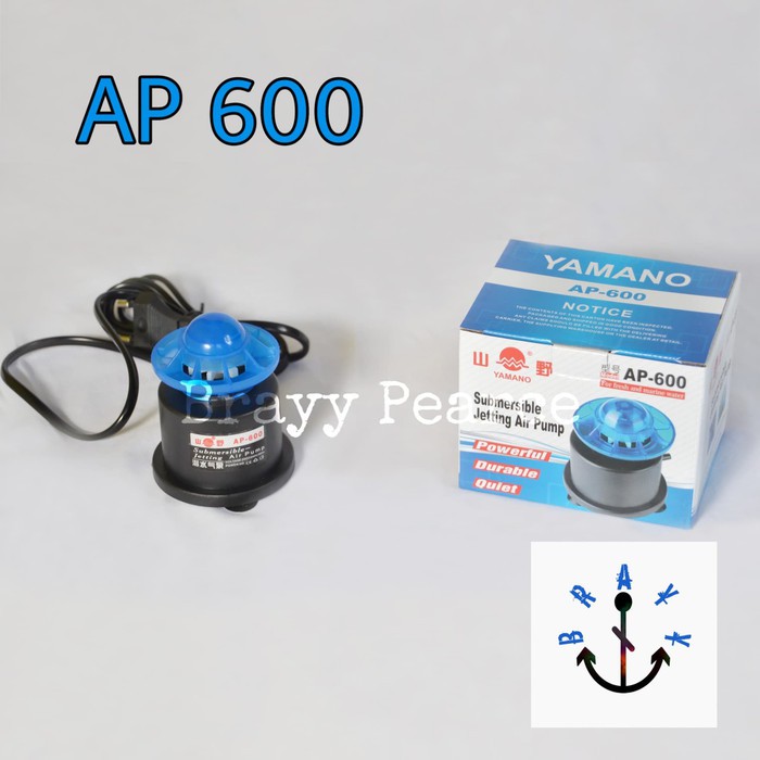 mesin aquarium gelembung jetting pump yamano ap 600