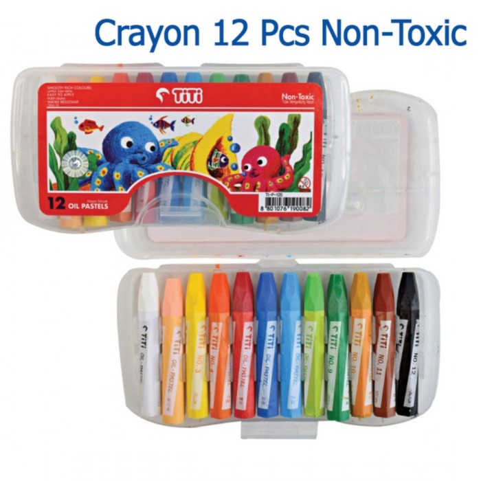 

PASTEL-DRY-OIL- CRAYON TITI 12WARNA -OIL-DRY-PASTEL.