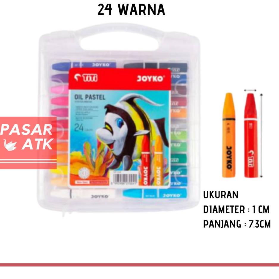 

Berkualitas! Crayon TITI JOYKO 24 Warna ~