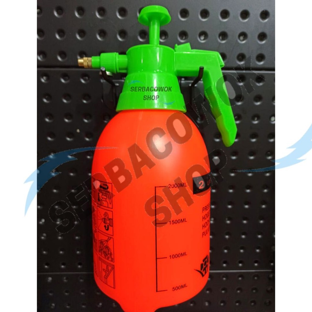 Promo Botol Sprayer 2000 ml Semprotan Pompa Burung Antiseptic Serbaguna Bonus Lap Fiber Termurah