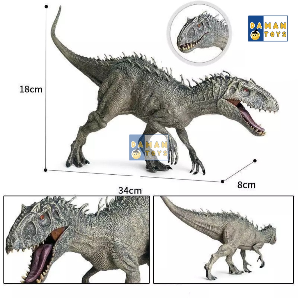 Jurassic Indominus Rex Action Figures Dinosaur World Dino