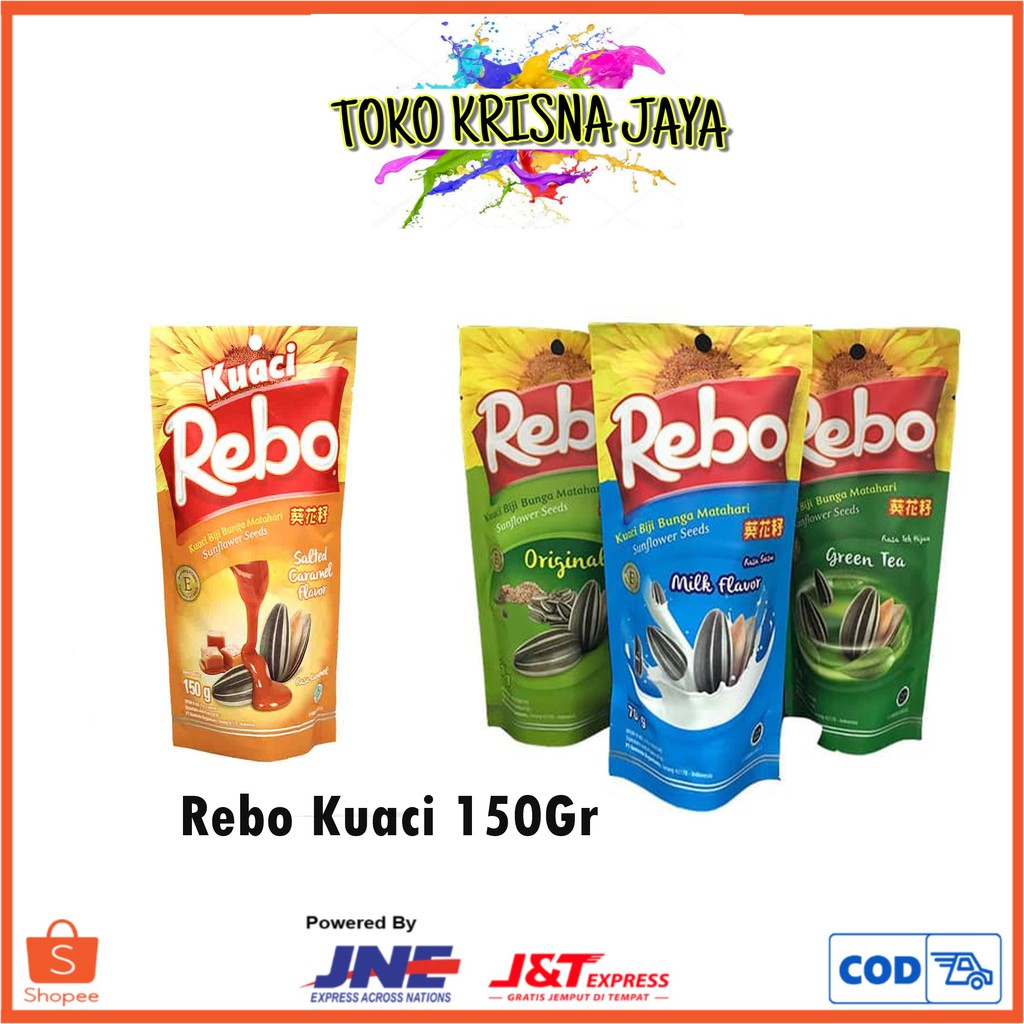 

KUACI REBO POUCH KEMASAN 150 GR