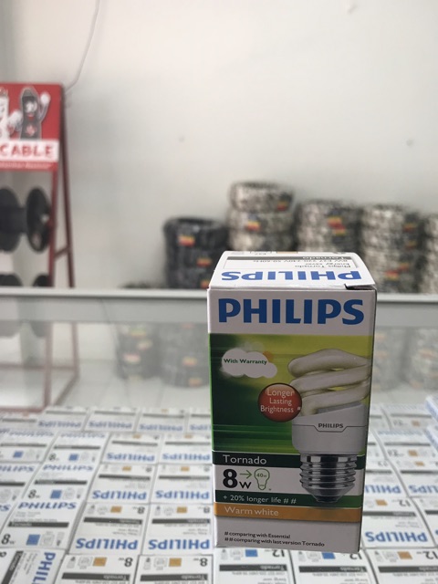 PHILIPS LAMPU TORNADO 5 WATT / 8 WATT