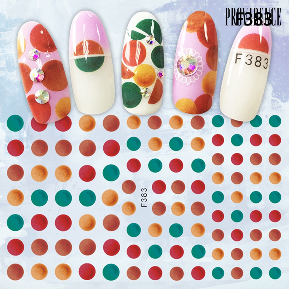 Providence Fashion Beauty Nail Art Sticker DIY Decal Flower Manicure Decor Women Gift