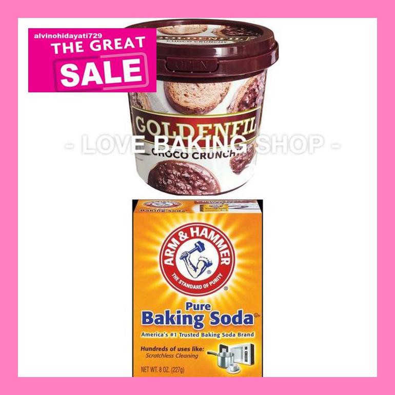 

Al04Nind Bundling Choco Crunchy 1 Kg + Baking Soda Arm&Hamer 227 Gr Indvvl03