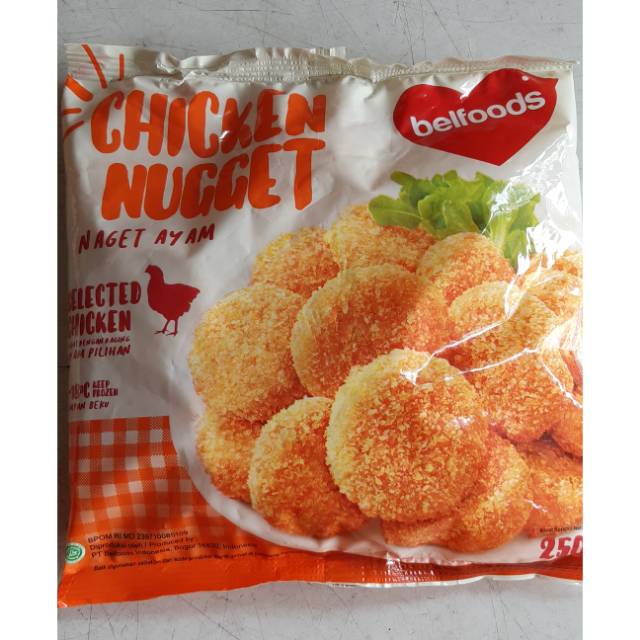 

CHIKEN NUGET BELFOOD FAVORITE 250gr