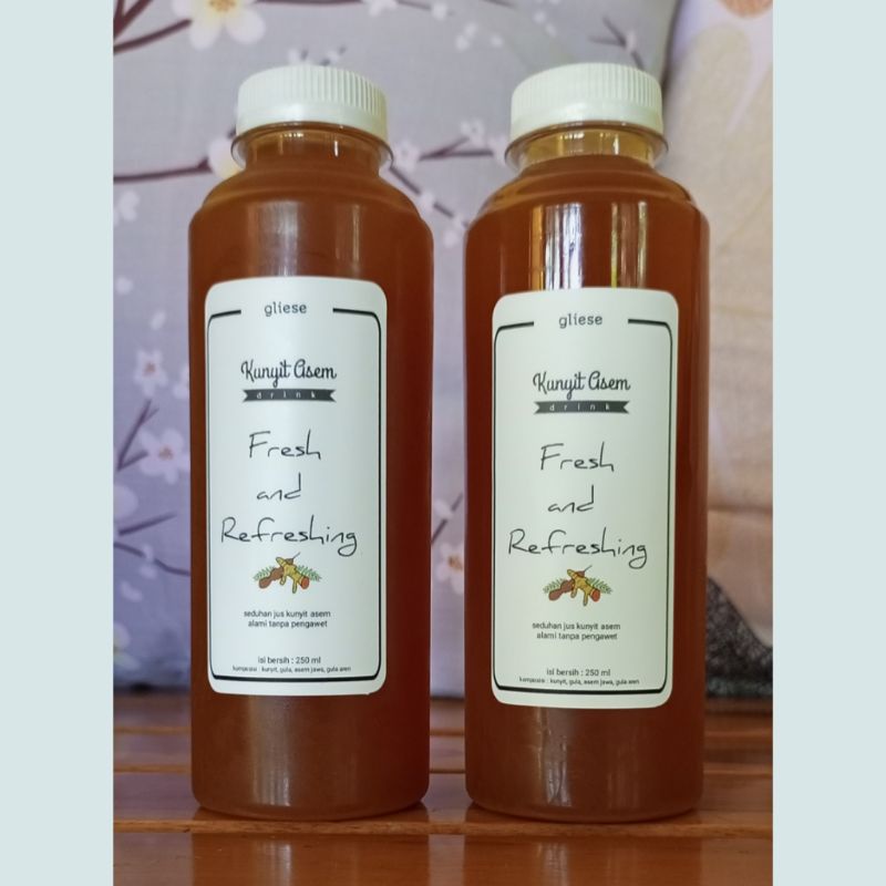 

Gliese Kunyit Asem drink