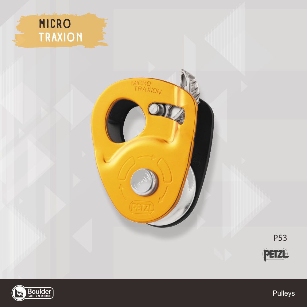 PETZL MICRO TRAXION CAPTURE PULLEY