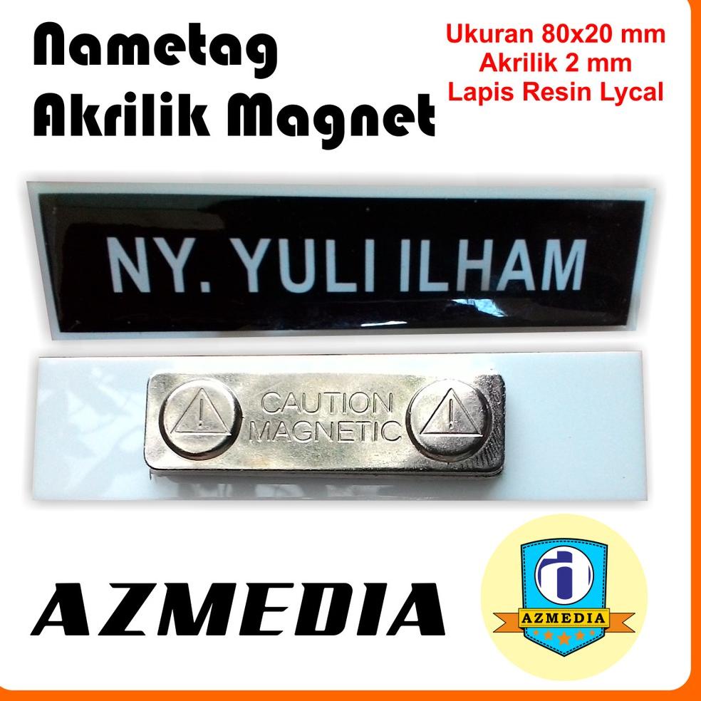 

Harga Spesial || NnZ Nametag Nama Dada Akrilik Magnet ||Tidak@mahal
