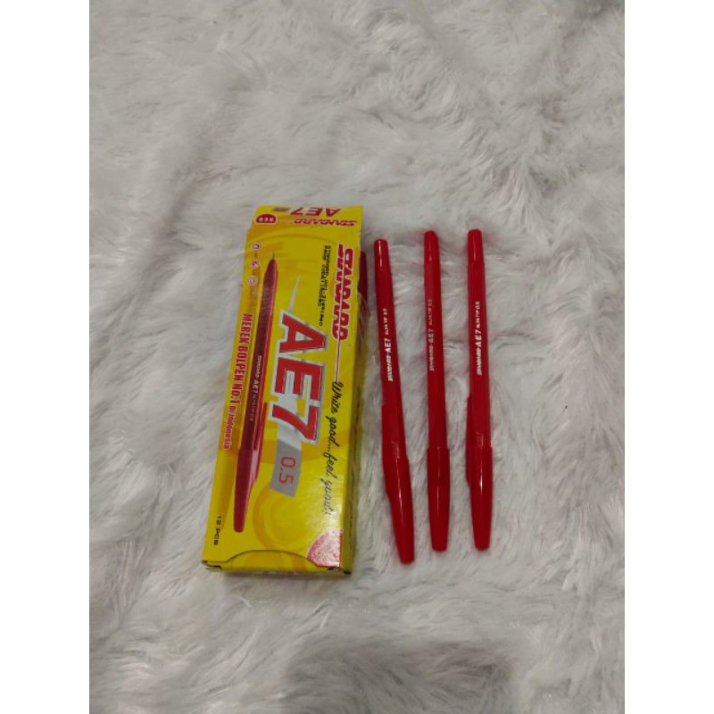 

Pulpen Standard AE7 0,5 MERAH