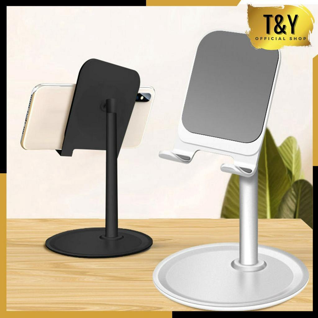 T&amp;Y Stand Holder Handphone Anti Slip KODE SHA63 Alloy Phone Holder HP Tablet Universal Import