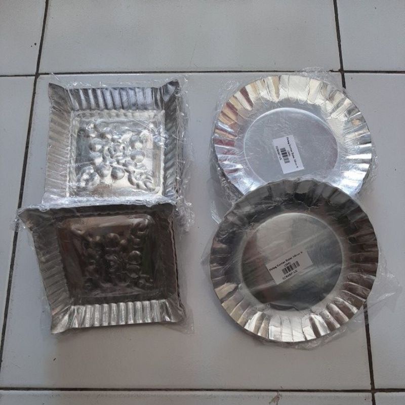 Lepek kue | Piring kertas | Kotak & Bulat