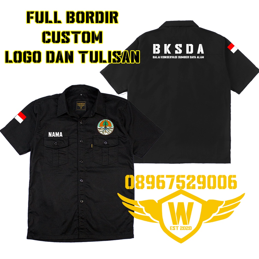 KEMEJA SERAGAM BKSDA