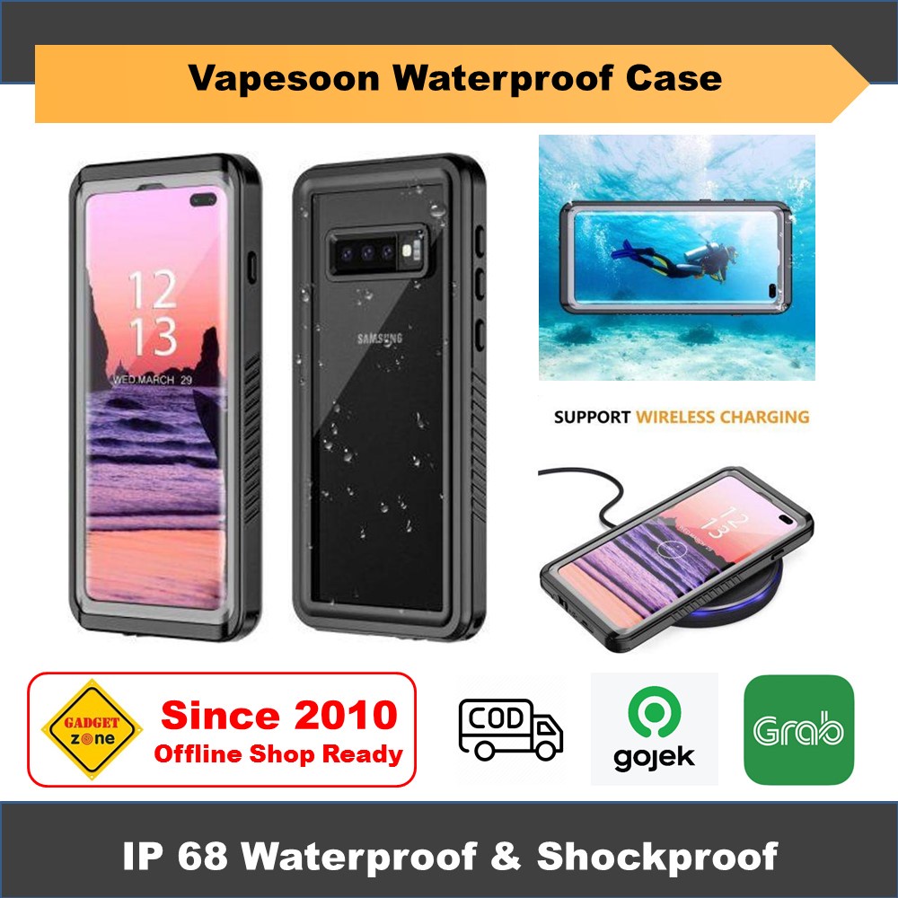 Samsung S10 / S10 Plus Casing Vapesoon Waterproof Case Original