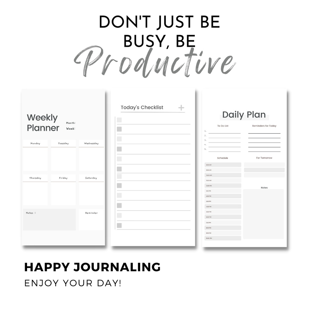 

Buku Notebook/Memo/Agenda/To Do List Daily Planner Weekly Planner Minimalis dan Murah untuk Kantor/Sekolah
