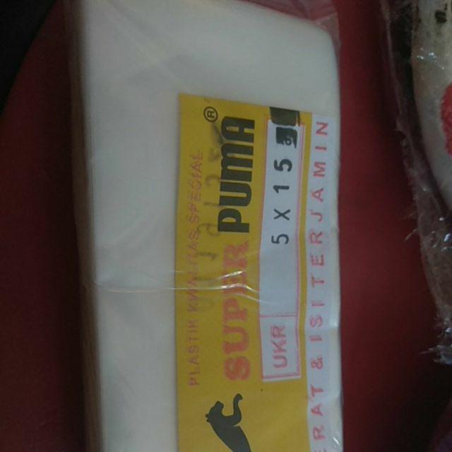 Plastik Pe/ Plastik Sambal/ Plastik Es Mambo Cap Puma Ukuran 5x15 Cm