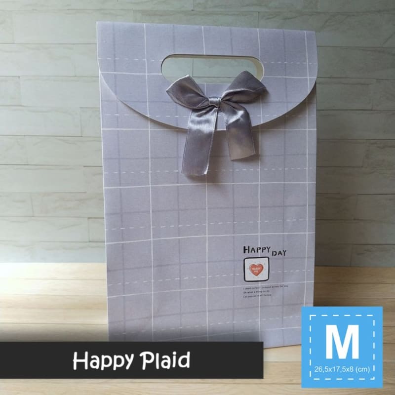 

Paper Bag Pita Motif Ukuran M / Tas Kertas Kado - HAPPY LINES