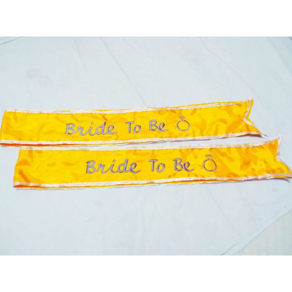 selempang wisuda bordir komputer satin ori