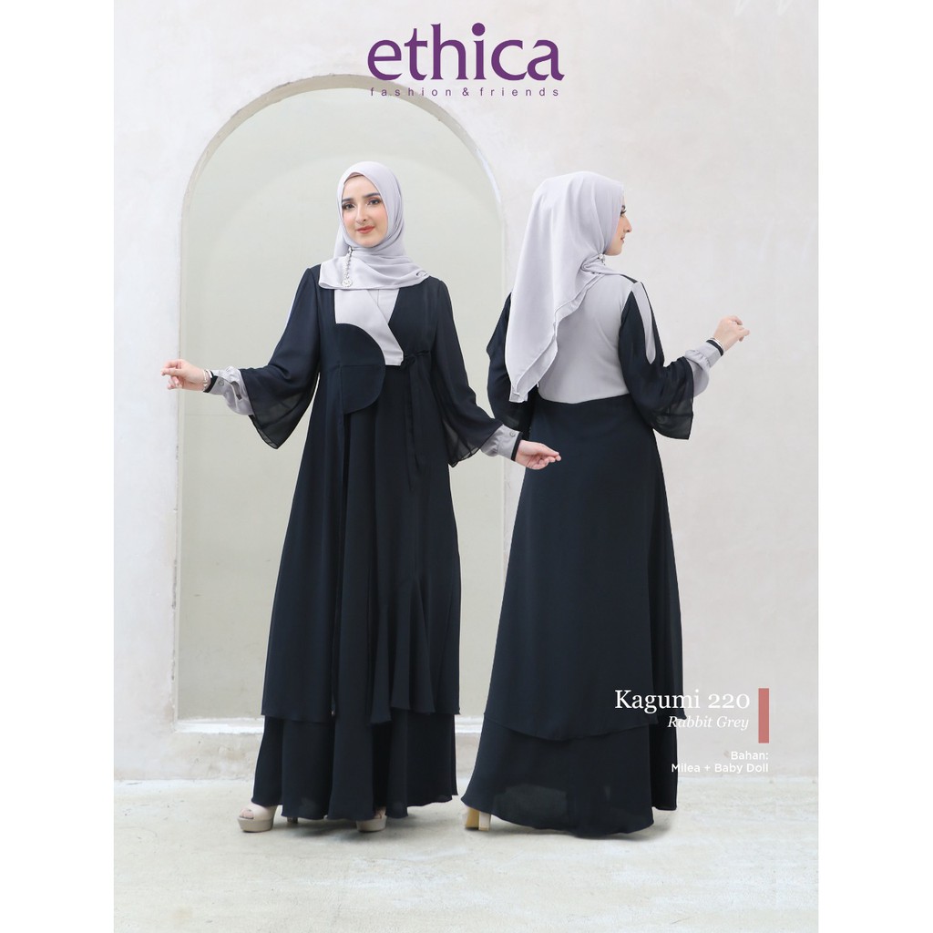 ETHICA KAGUMI 220 RABBIT GREY