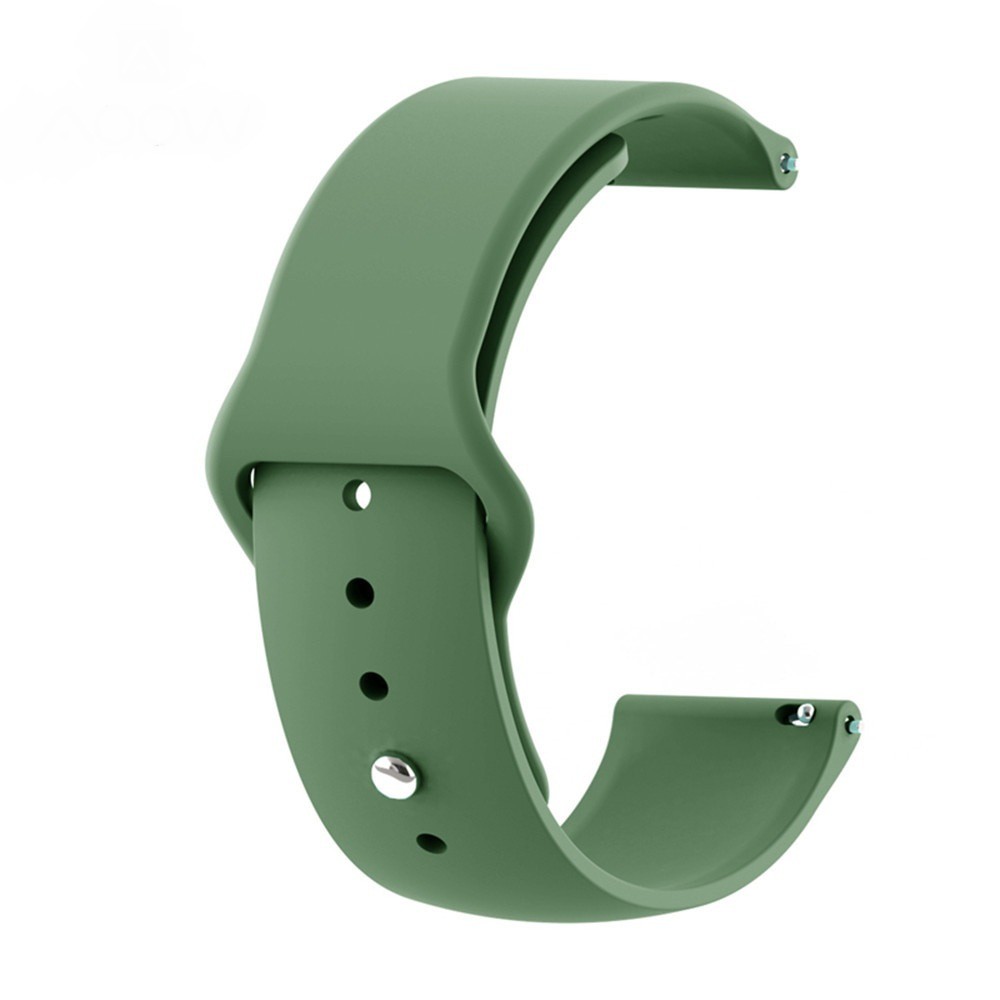 TBI - 20mm Strap Silicon Pin n Tuck Samsung Galaxy Active Gear Smart Watch 2019 Tali Jam