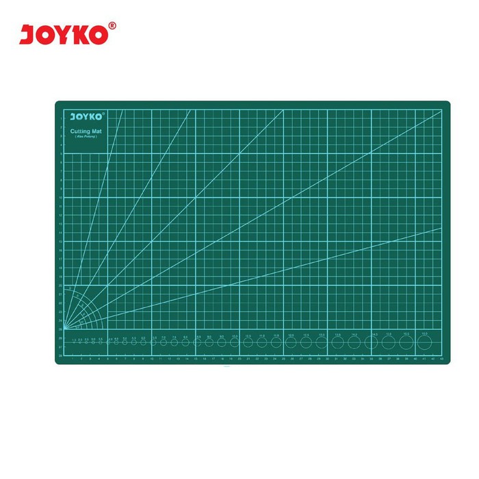 

Joyko Cutting Mat CM-A4 Cuting Mate A4 Alas Potong Kertas Cutter CMA4 Self Healing Double Side Maket