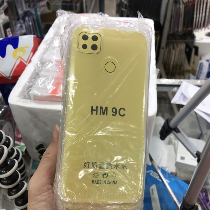 SOFT CASE SILIKONE ANTI CRACK BENING REDMI 9C HARGA GROSIR