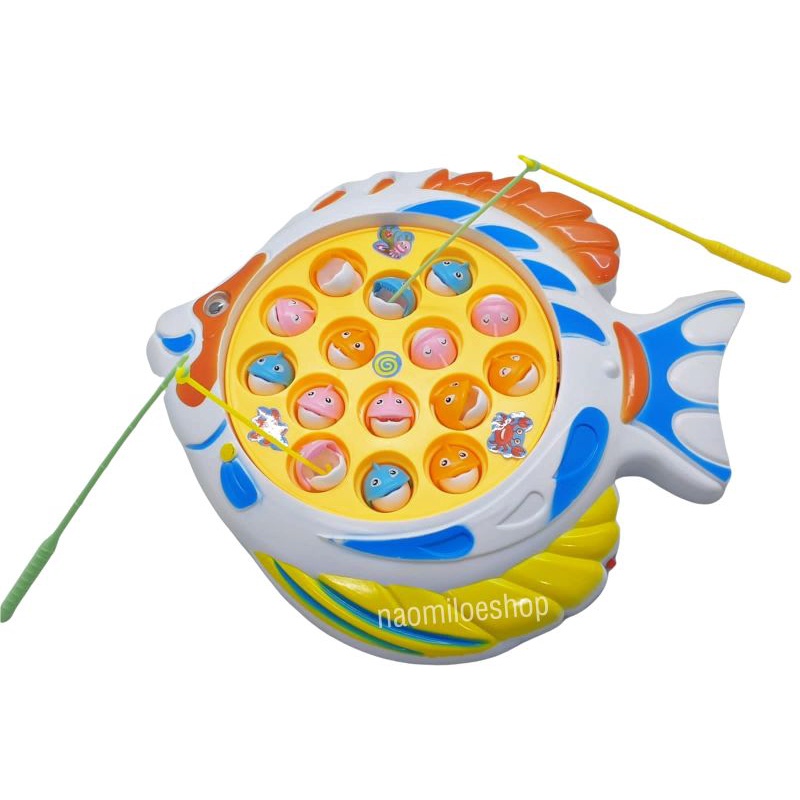 Mainan anak Fishing game mainan pancing ikan mainan anak laki laki  pancingan GIGI & PUTAR-3