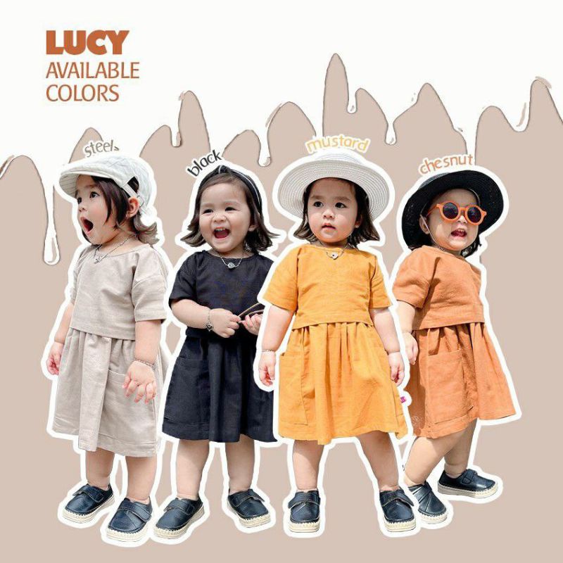 Afsheenastore Setelan Lucy By Cely Cely 1-6T